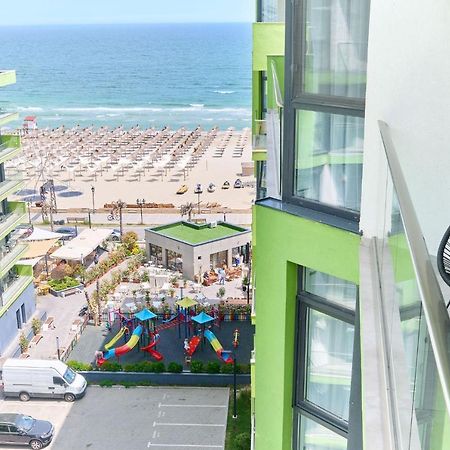 Rainbow Sea View Apartment Spa N Pool Resort - Parking Mamaia Eksteriør bilde